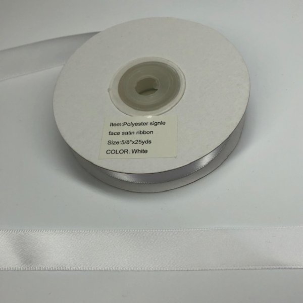 画像7: 【サテン リボン】5/8インチ(約16mm)幅　25ヤード(約22.8m)  (7)