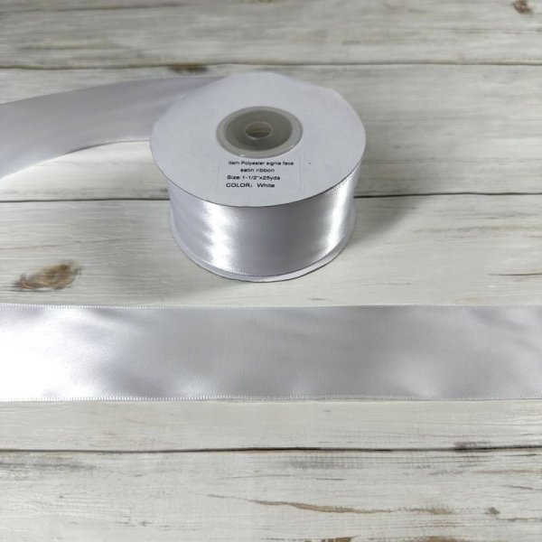 画像5: 【サテン リボン】1-1/2インチ幅　25ヤード　 (5)