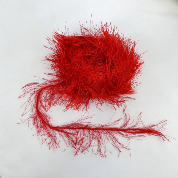 画像1: 【ロングヤーン】　50g　ブライトレッド (1)